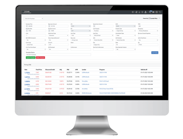 PreApp 1003 Mortgage App | Loan Origination Software | Mortgage Application